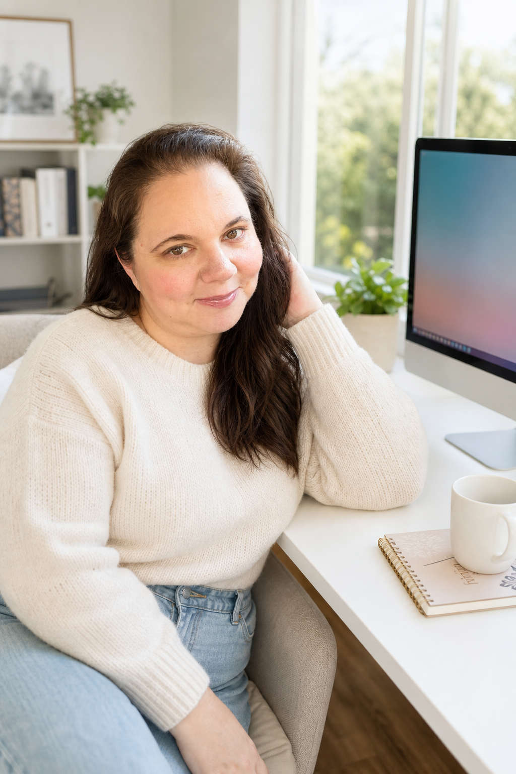 Portrait of a bookkeeping professional working at a desk